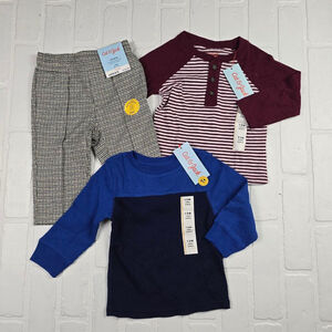 Cat & Jack Boys 3 piece Bundle Size 12Months